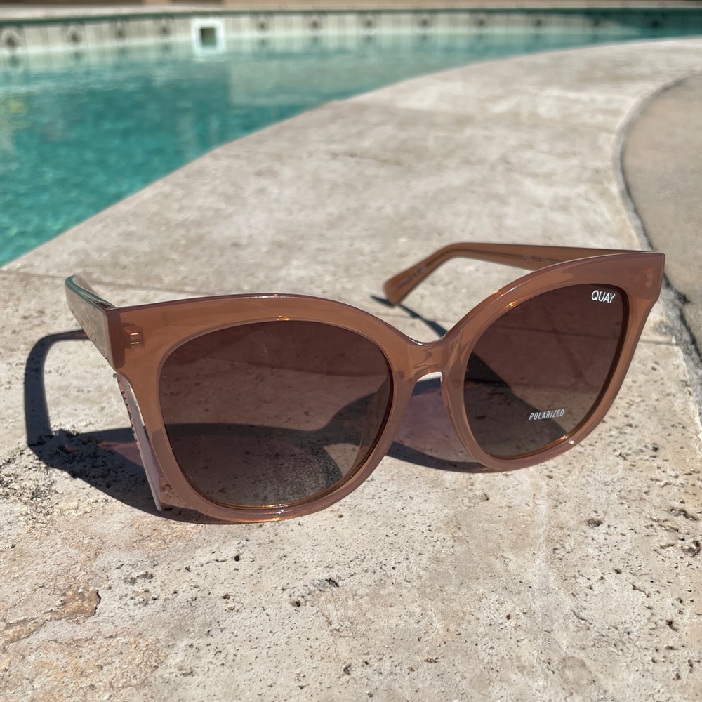 NWT Quay Women's It's My Way Cat Eye Sunglasses Polarized